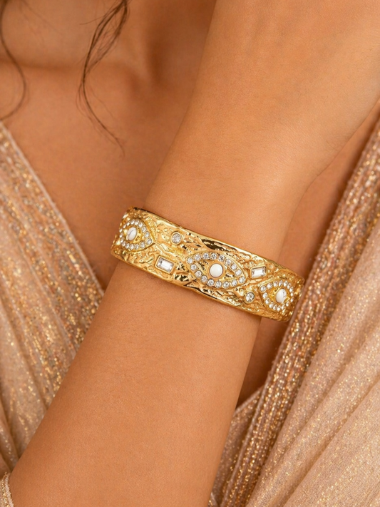 Gold-Plated Stainless Steel kada