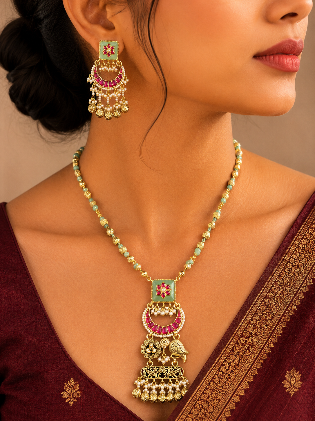 Lariat Necklace Sparrow